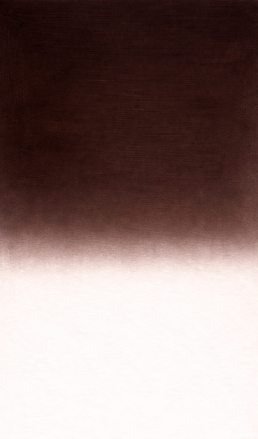 Framed artwork with a gradient from brown to white on a white background