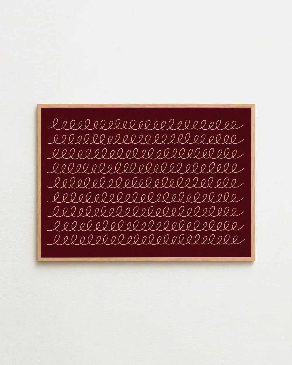 Continuous — Claret Ground