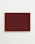 Continuous — Claret Ground