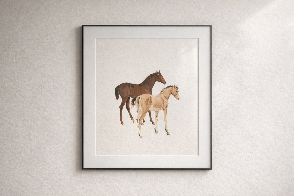 Equestrian Heritage - Sculptural Minimal Art