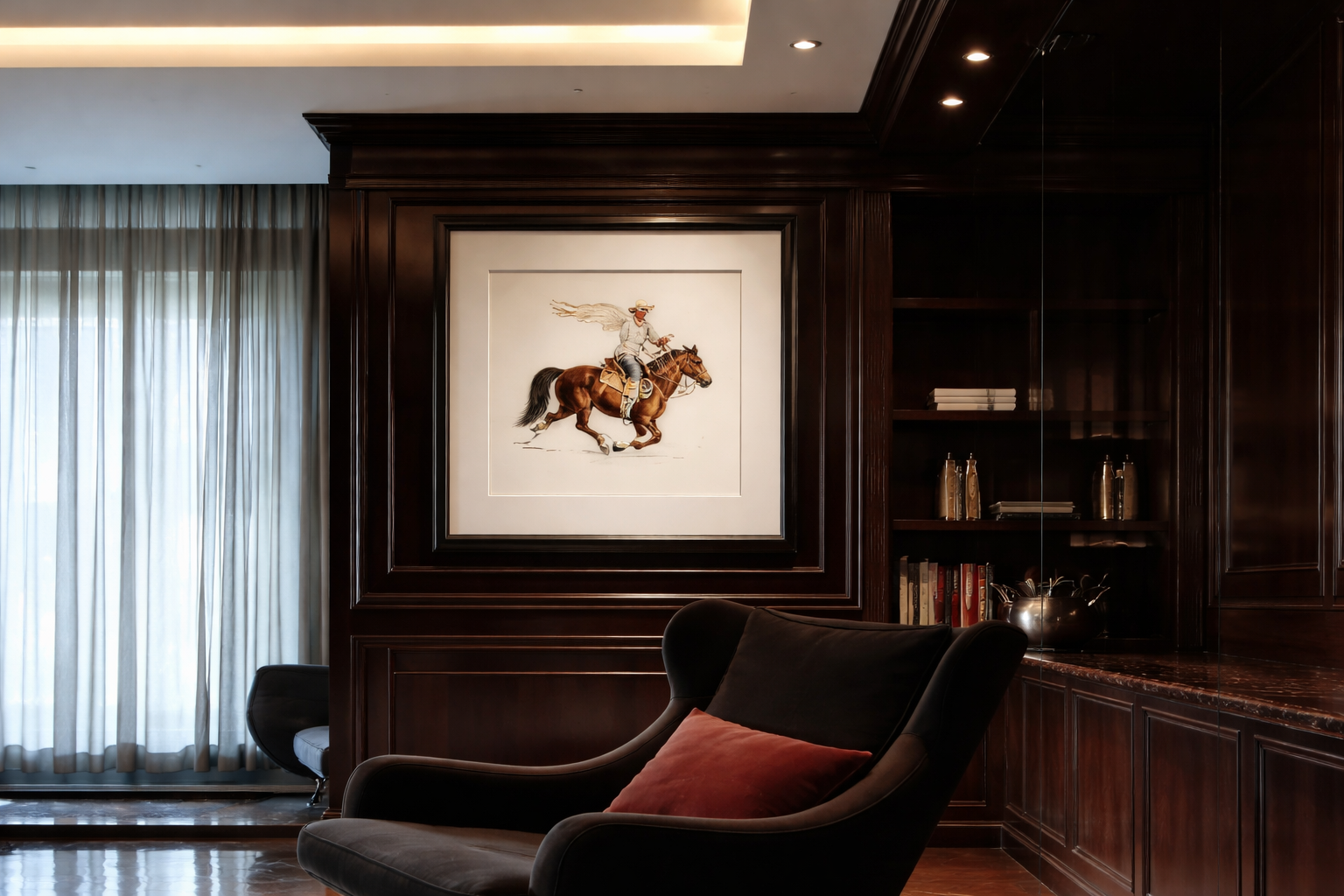 Polo Heritage — Textural Minimal Artwork