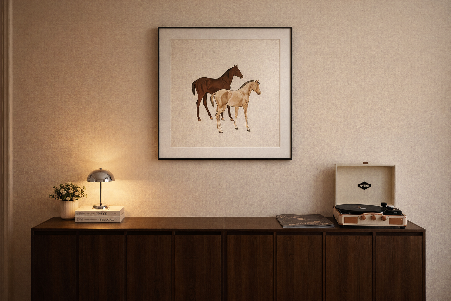Equestrian Heritage - Sculptural Minimal Art