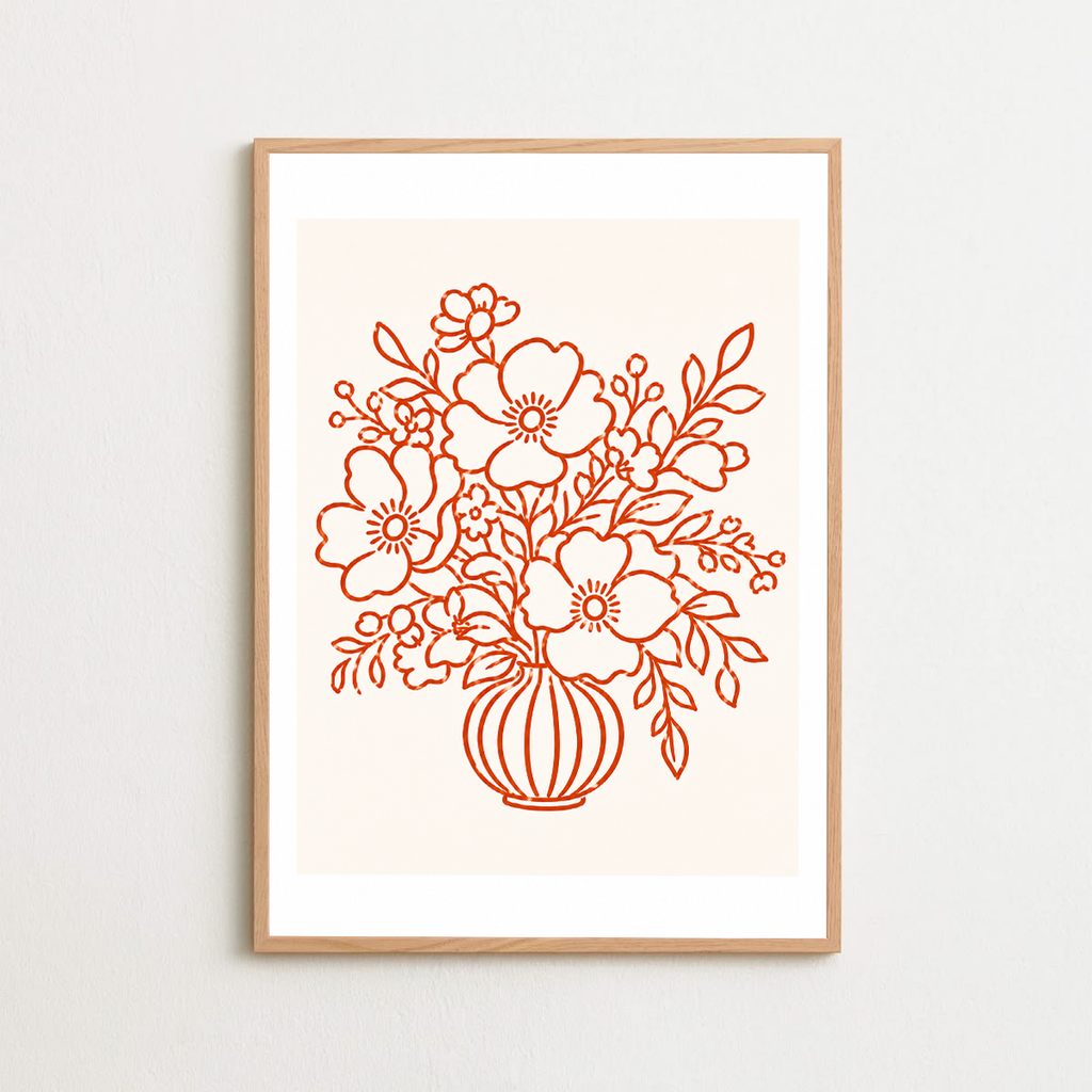 Bloom in Vermillion