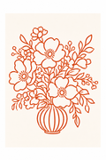 Bloom in Vermillion
