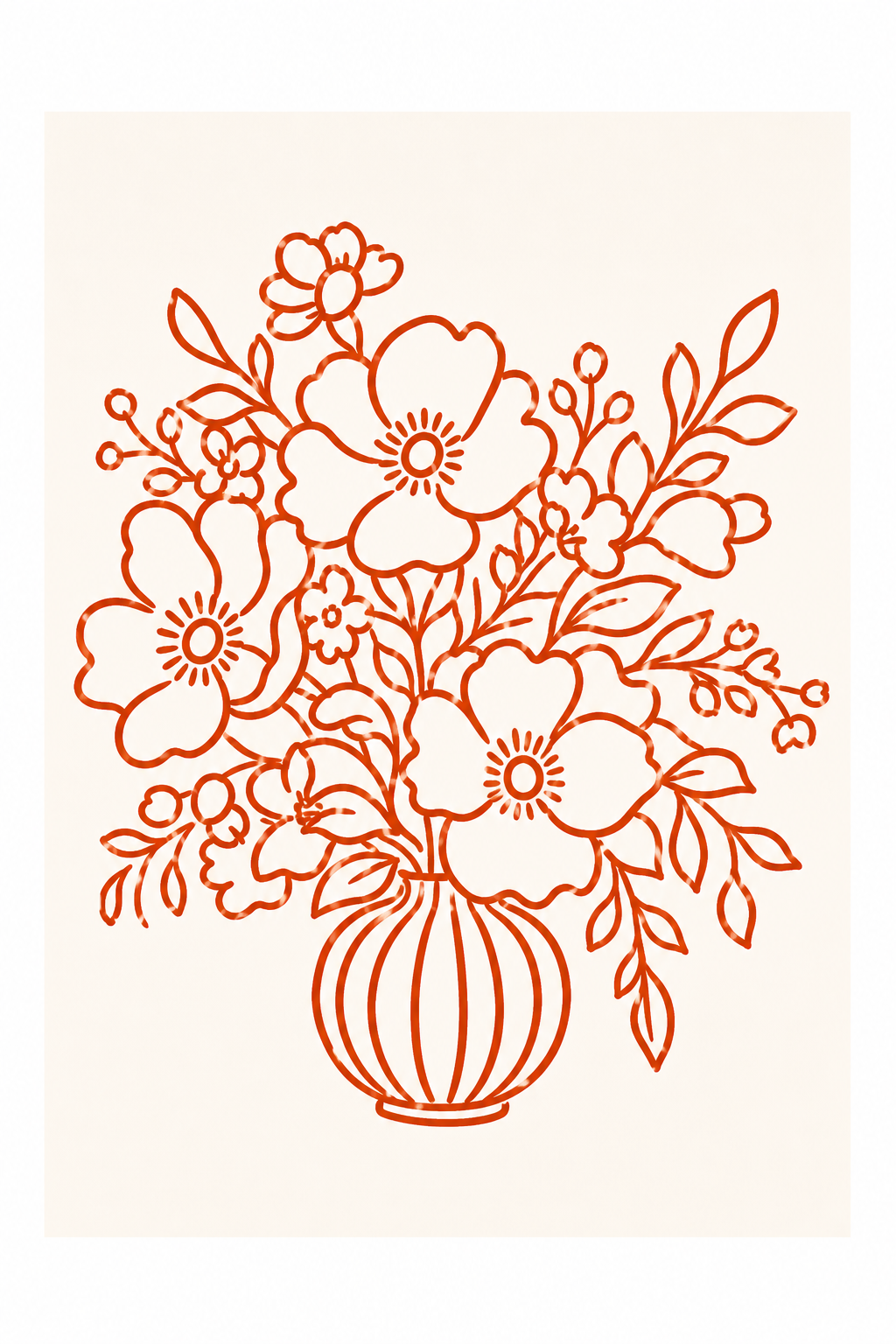 Bloom in Vermillion