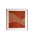 Terracotta Wave — Organic Abstract Print
