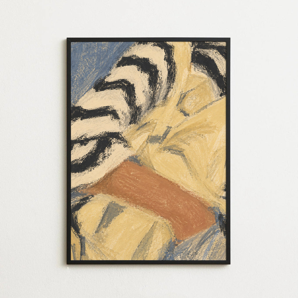 in passing, black frame