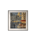Paris Rainy Evening Art