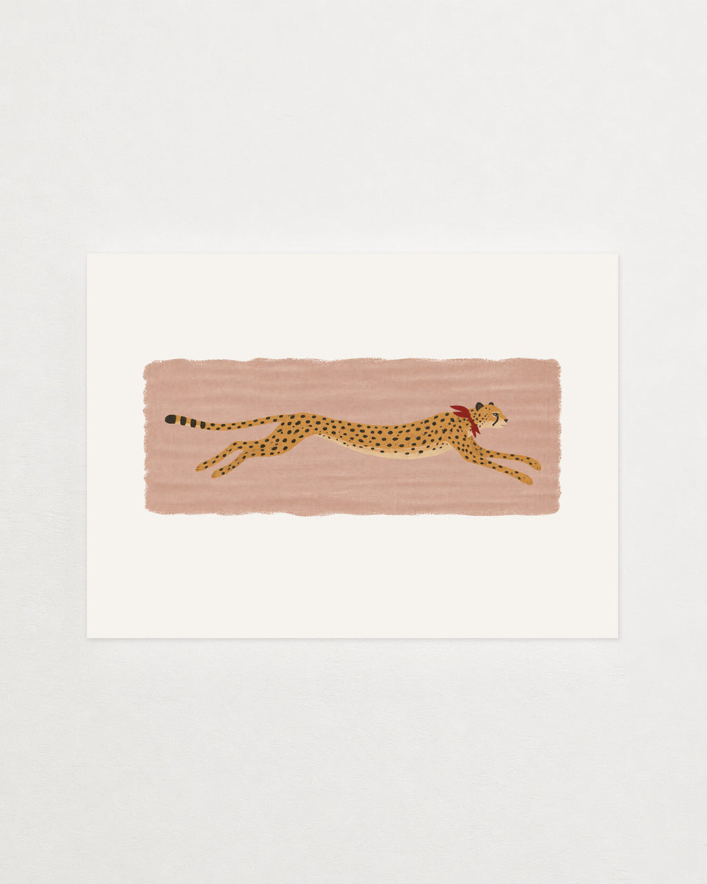 the long sprint, as an unframed print