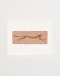 the long sprint, as an unframed print