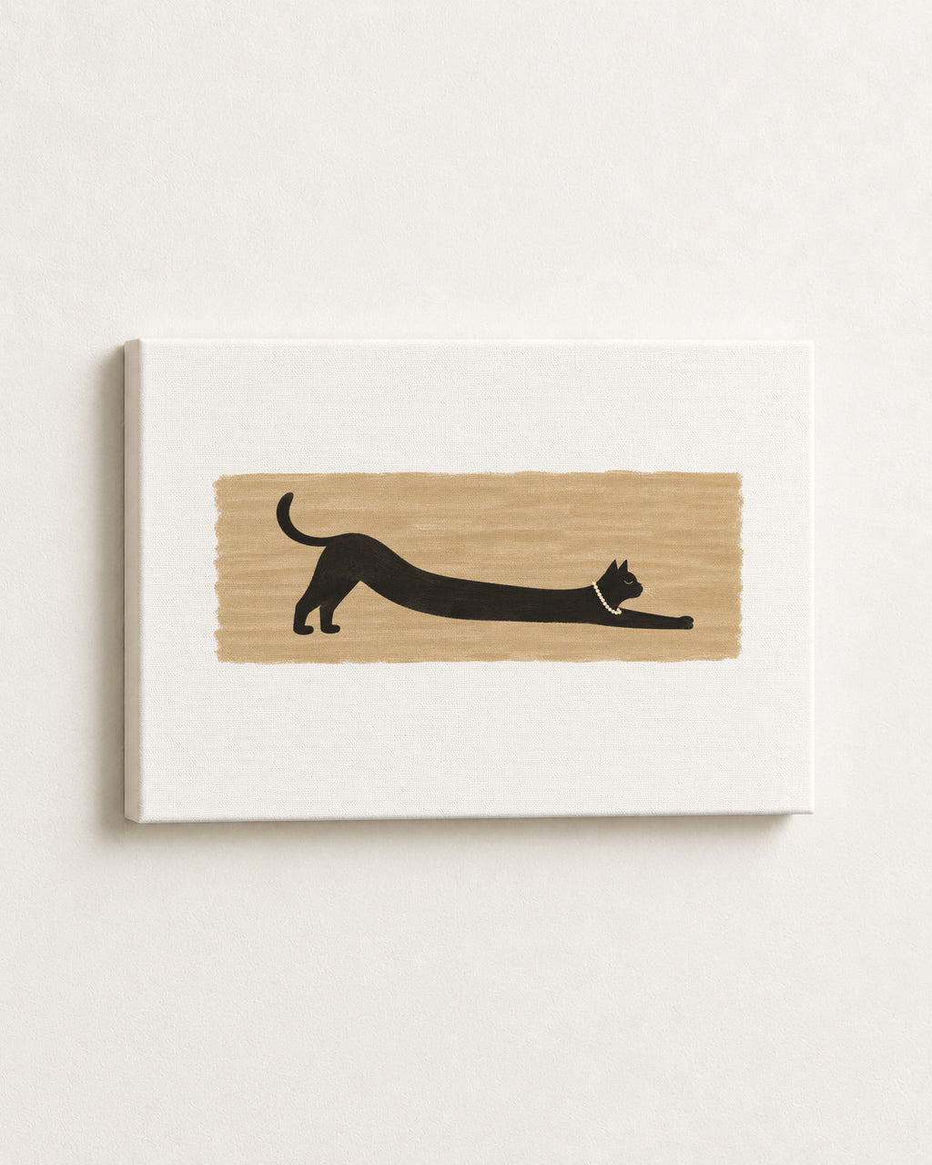 the long stretch, as a gallery wrapped canvas