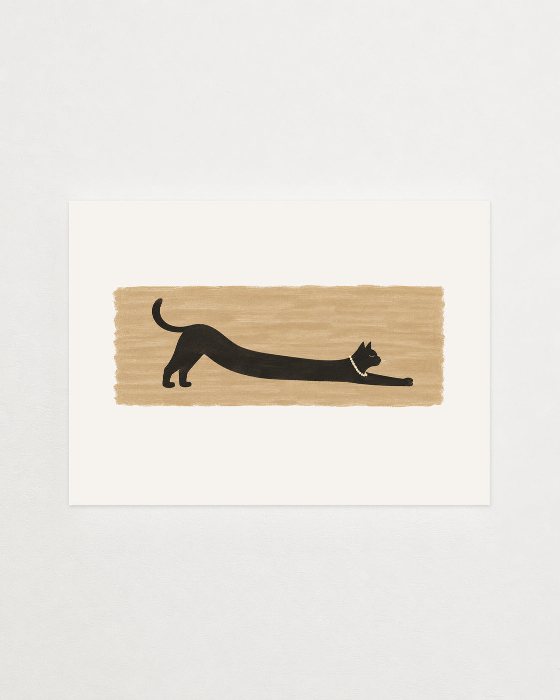 the long stretch, as an unframed print