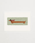 the long walk in sage, as an unframed print