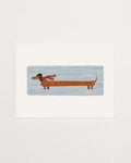 the long walk in mist, as an unframed print