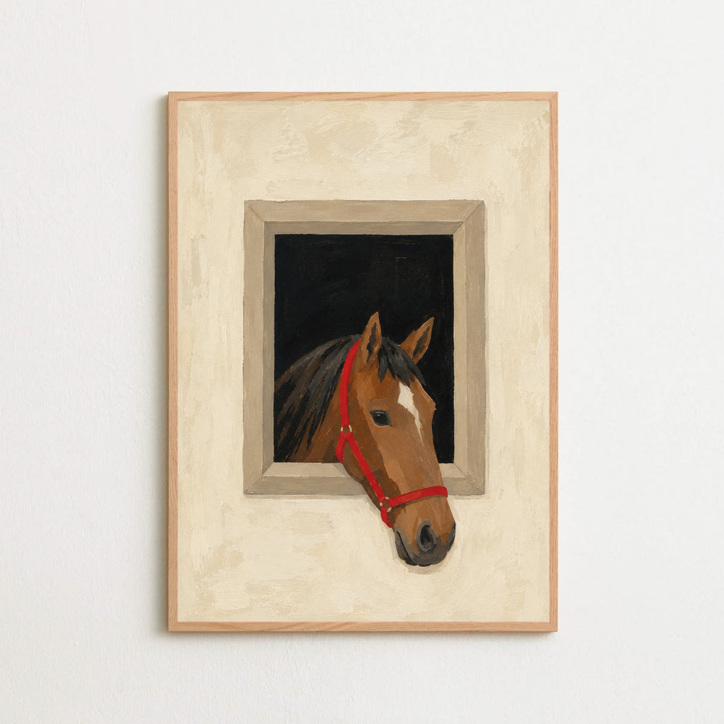 the lookout — chalk, wooden frame