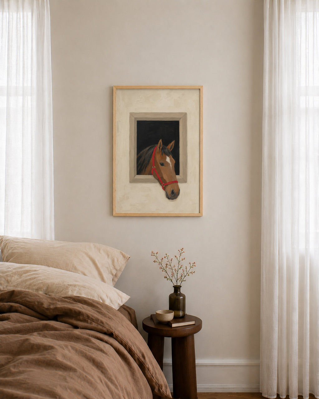 the lookout — chalk, in a bedroom