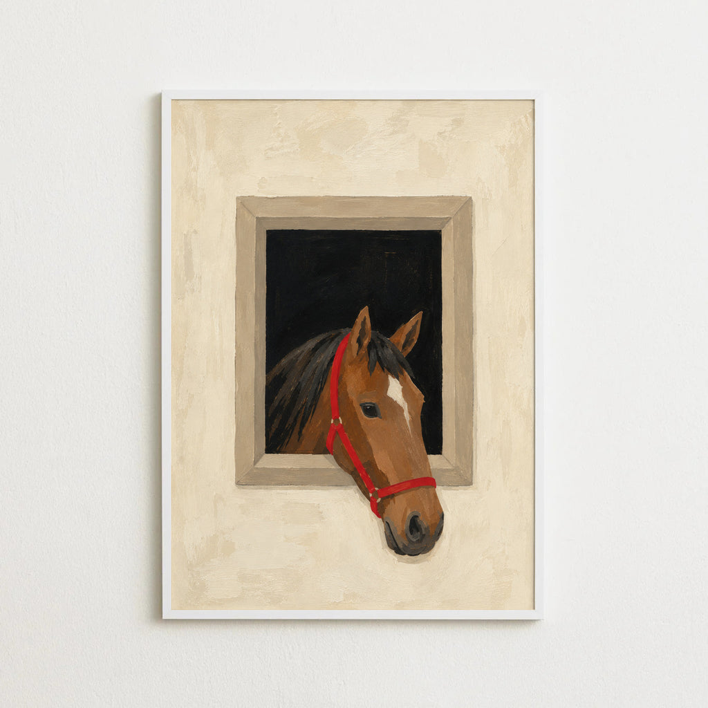 the lookout — chalk, white frame