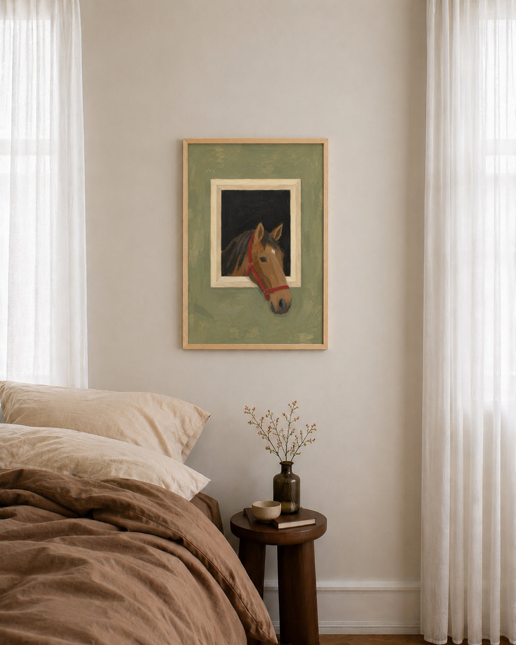 the lookout — sage, in a bedroom