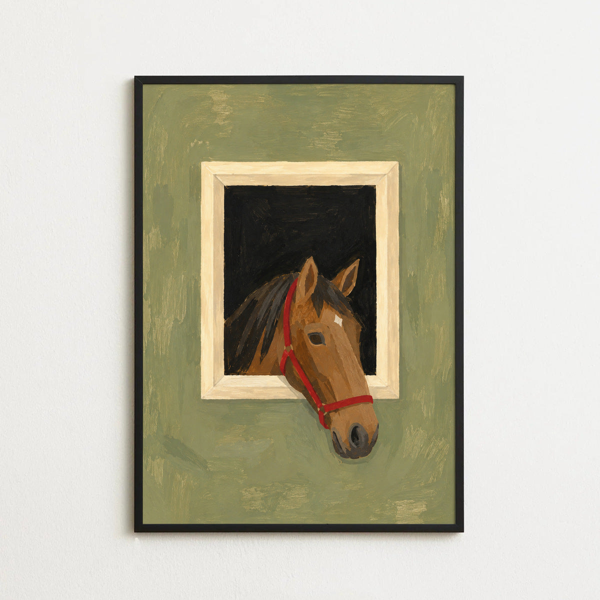 the lookout — sage, black frame